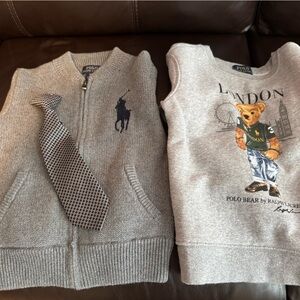 Polo Ralph Lauren Gray Classic Crewneck Sweater